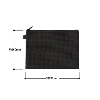 ハードメッシュフラットポーチ（M）