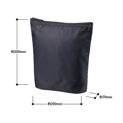 ライトクーラーガゼットマチ付ポーチ