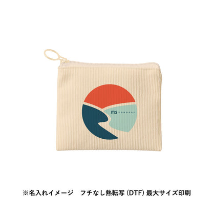 コーデュロイフラットポーチ（SS）