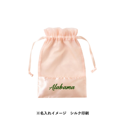 サテン＆オーガンジー巾着（M）