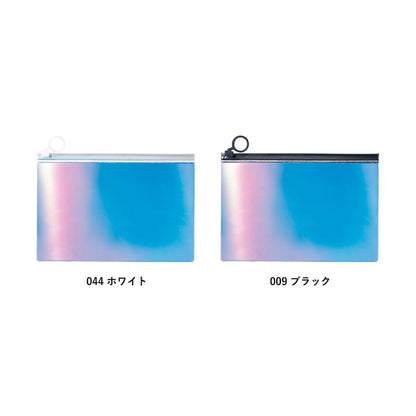 オーロラPVCポーチ（M）