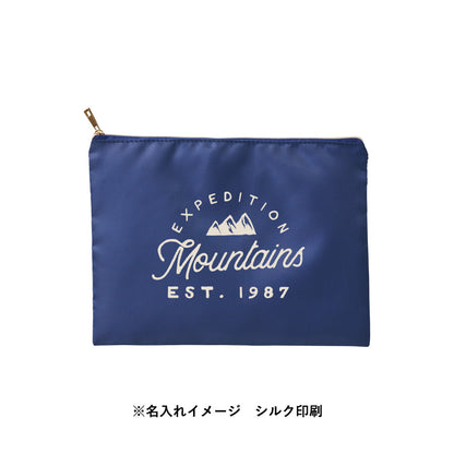 フラットメイクポーチ
