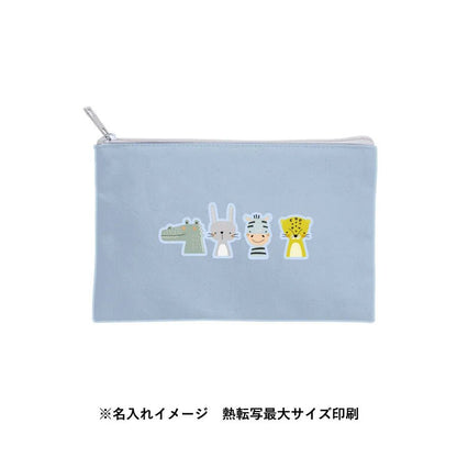 キャンバスフラットポーチ（S） - 販促日本一