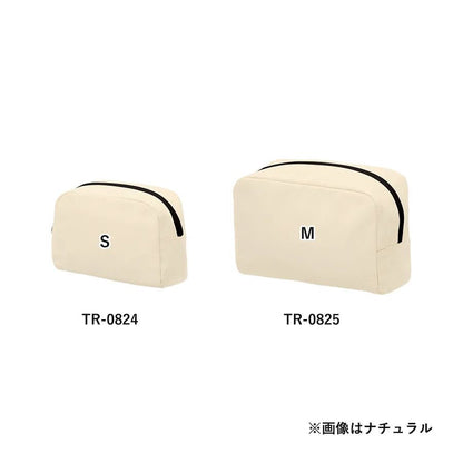 キャンバスファスナーポーチ（M）　ナチュラル - 販促日本一