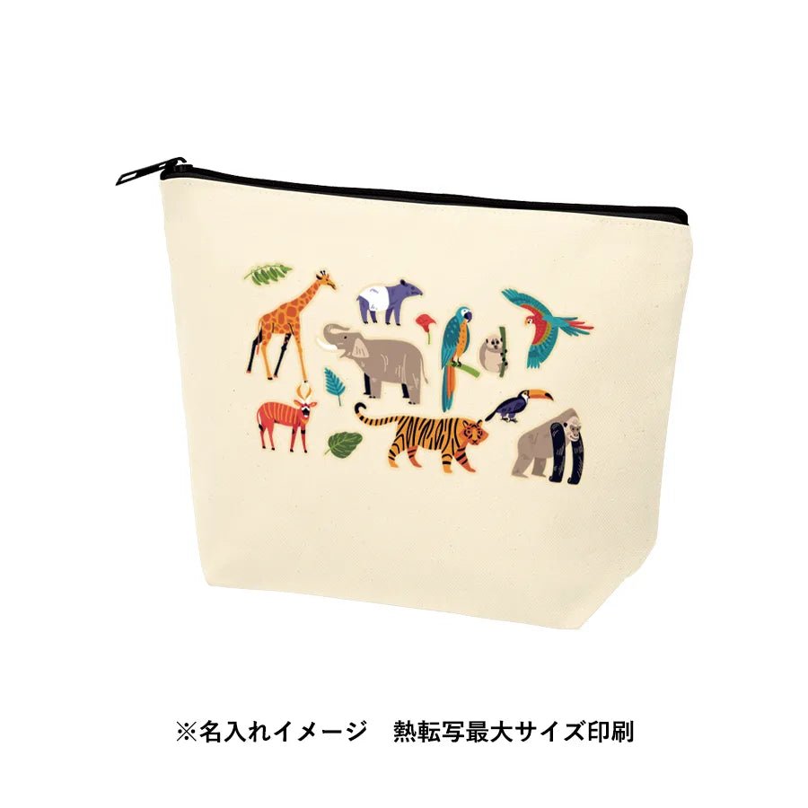 キャンバスデイリーポーチ（M）　ナチュラル - 販促日本一