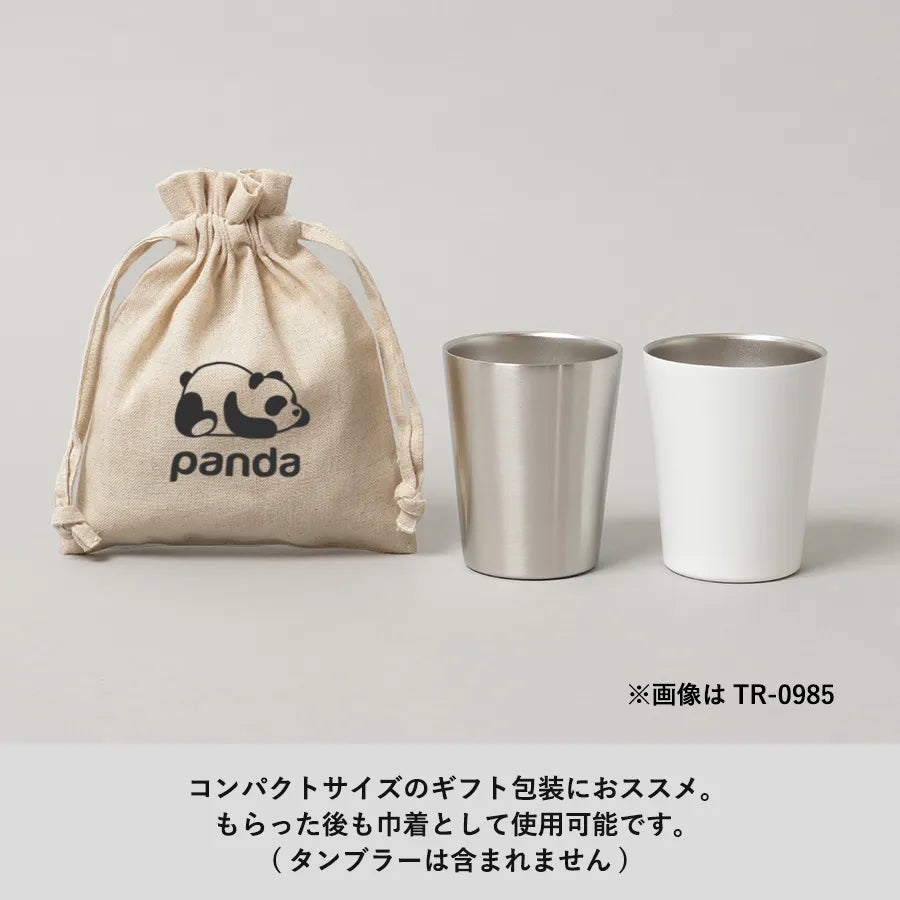 コットンリネン巾着（M）
