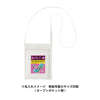 厚手コットンミニサコッシュ