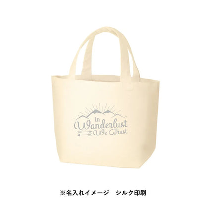 オーガニックコットンキャンバストート（S）内ポケット　ナチュラル