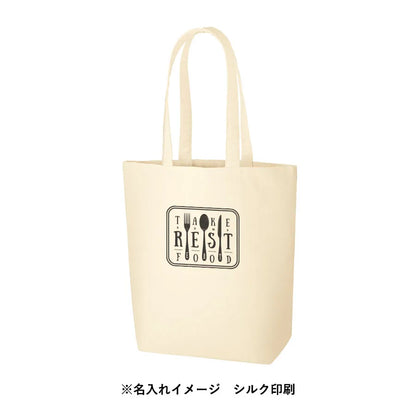 オーガニックコットンキャンバストート（M）内ポケット　ナチュラル