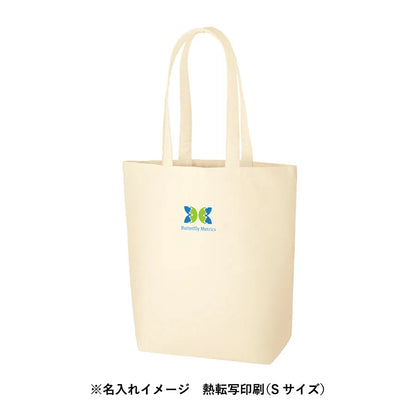 オーガニックコットンキャンバストート（M）内ポケット　ナチュラル