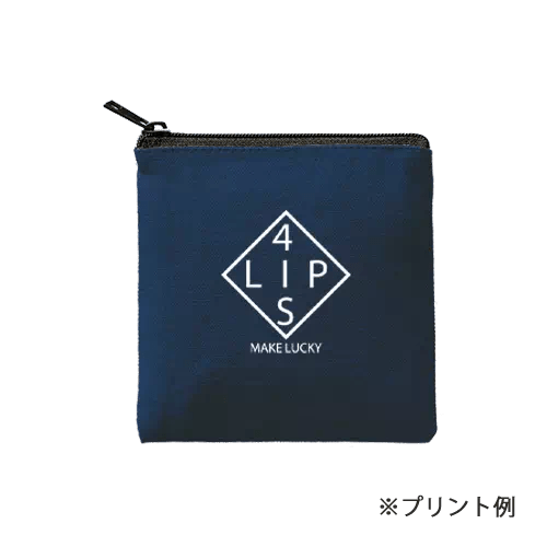 ライトキャンバスフラットポーチ（SS） - 販促日本一