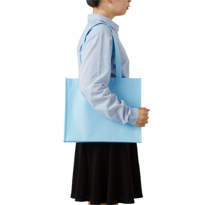 不織布A4ワイドスクエアトート