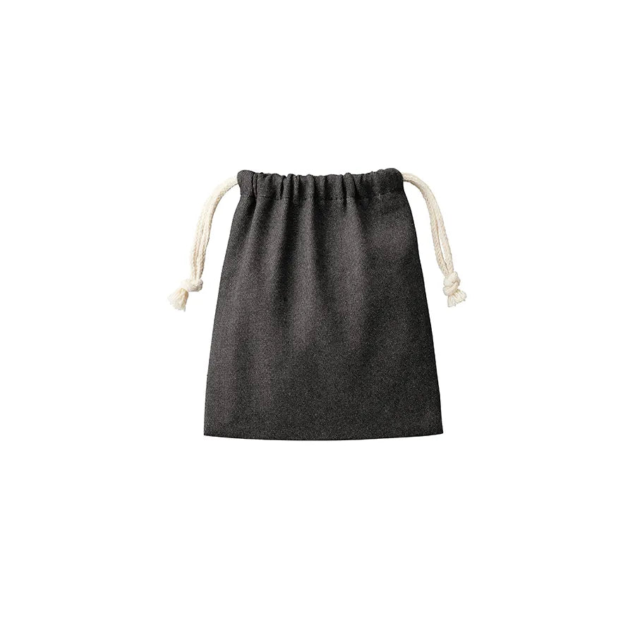 【シルク印刷必須商品】デニムライク巾着（S）