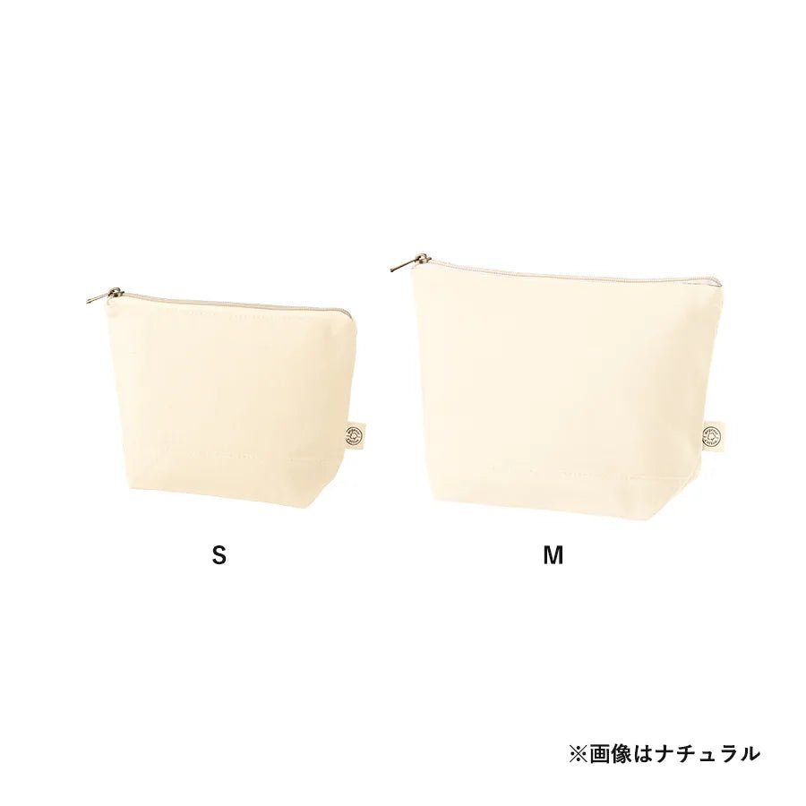 オーガニックコットンキャンバスデイリーポーチ（S）　ナイトブラック - 販促日本一
