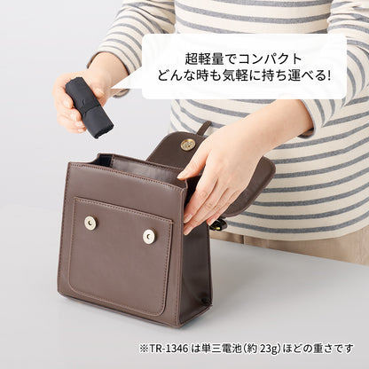 ファインライトポリマルシェバッグ（M）は超軽量でコンパクトになります