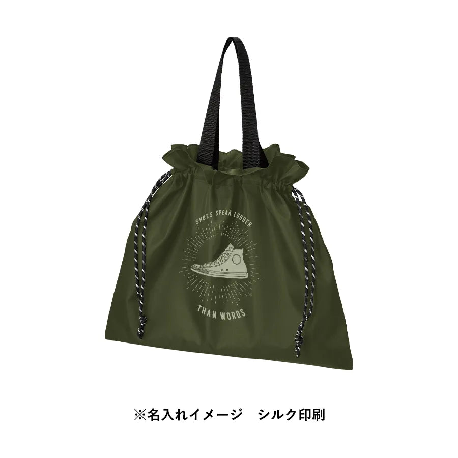 リップストップ巾着バッグ