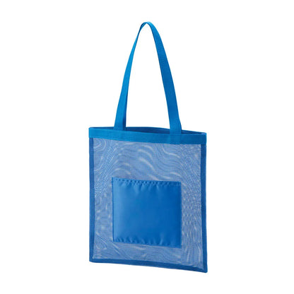 メッシュフラットトート