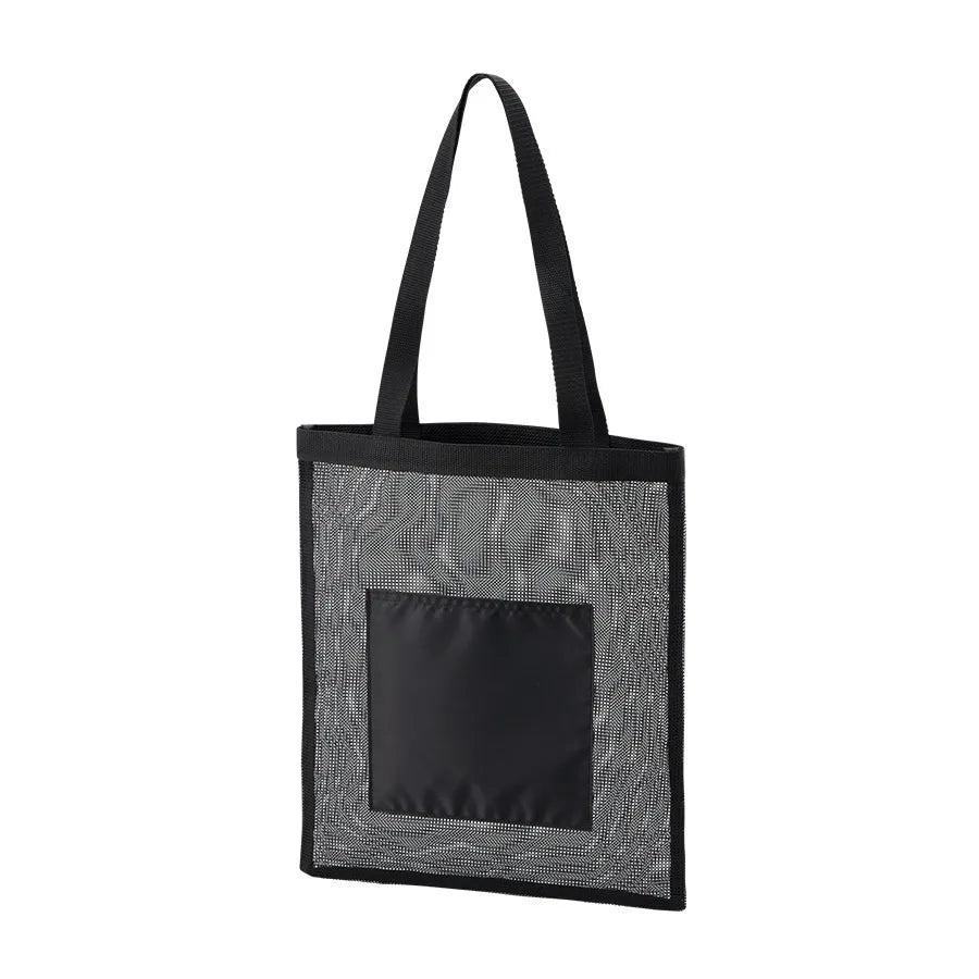 メッシュフラットトート