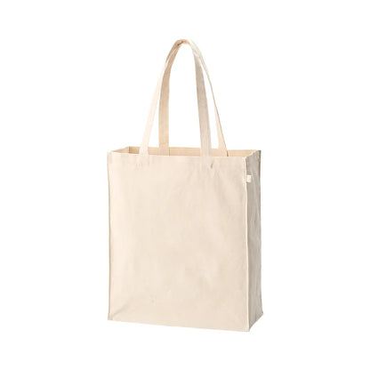 キャンバスボックストートループ付　ナチュラル　全体