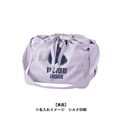 クルリトコンパクトクーラー巾着ショルダーバッグ