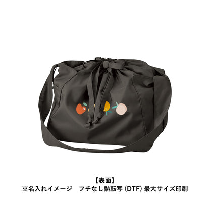 クルリトコンパクトクーラー巾着ショルダーバッグ
