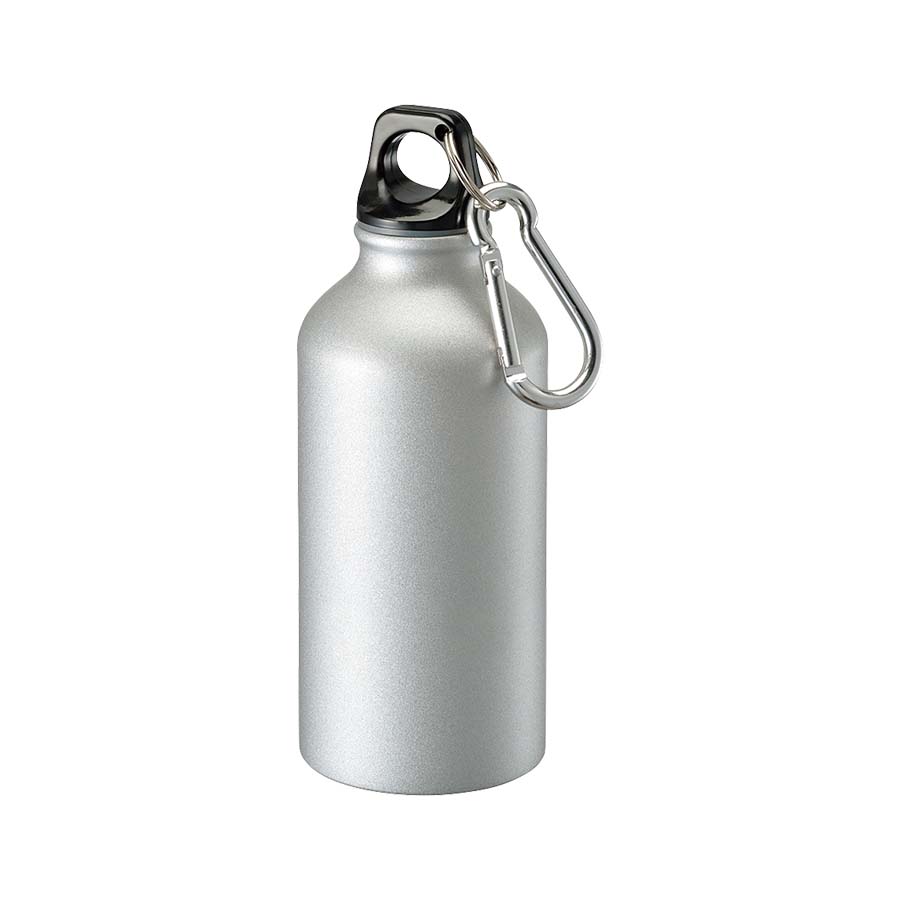 アルミマウンテンボトル　400ml　マットシルバー