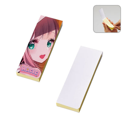 【アウトレット】【プリント必須商品】カスタムデザイン付箋（S）　全体