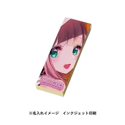 【アウトレット】【プリント必須商品】カスタムデザイン付箋（S）にインクジェット印刷で名入れしたイメージ