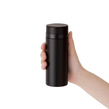 スリムサーモステンレスボトル　200ml　サイズイメージ