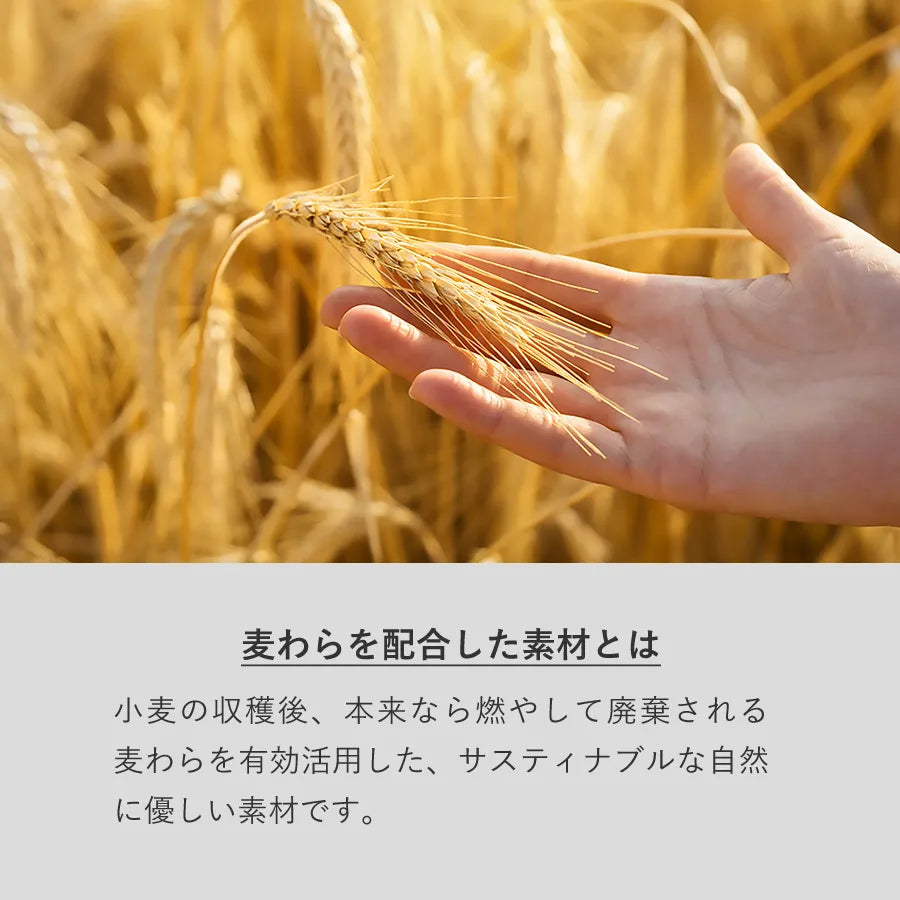 リサイクルA5リングノート（麦わら配合表紙）