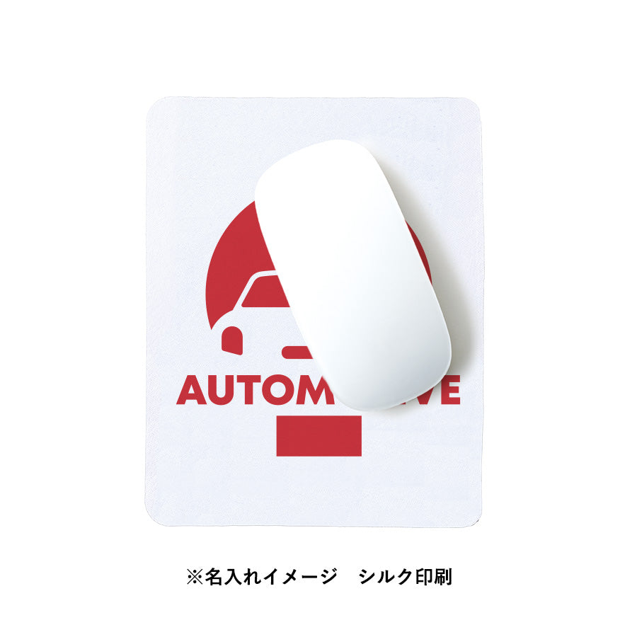 ソフトマウスパッド　スクエア　ホワイト