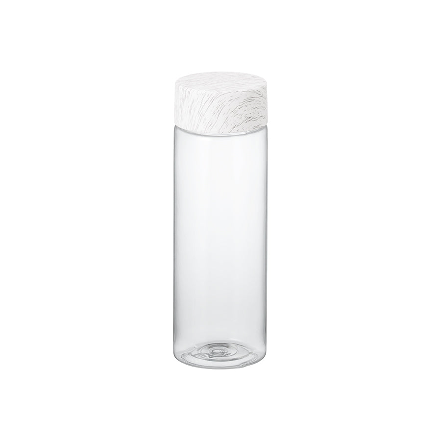 木目調キャップスリムクリアボトル500ml
