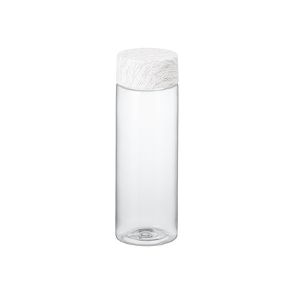 木目調キャップスリムクリアボトル500ml