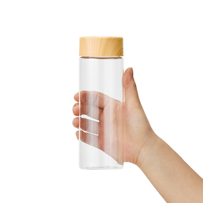 木目調キャップスリムクリアボトル500ml