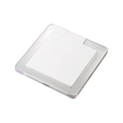クリアワイヤレス充電器 スクエア　5W