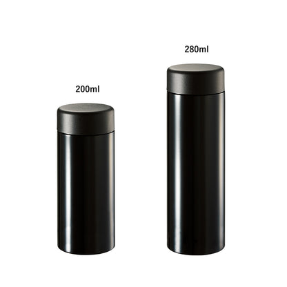 ステンレスサーモドリンクボトル　200mlと280mlのサイズ比較