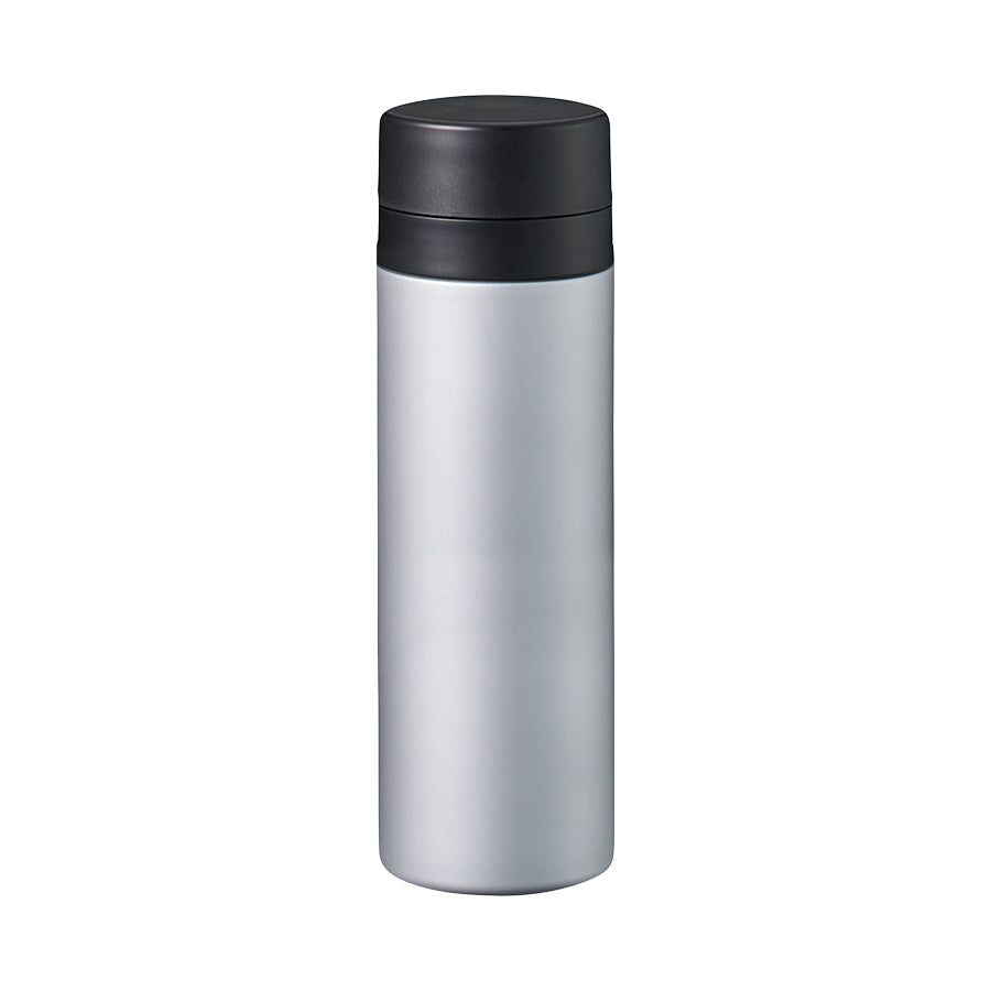 スリムサーモステンレスボトル500ml　ver.2　ライトシルバー