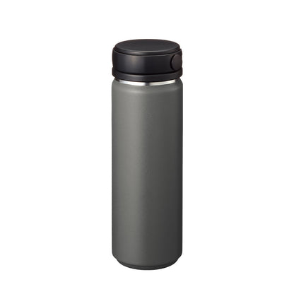Zalattoサーモハンドルスタイルボトル500ml　ver.2　ダークシルバー