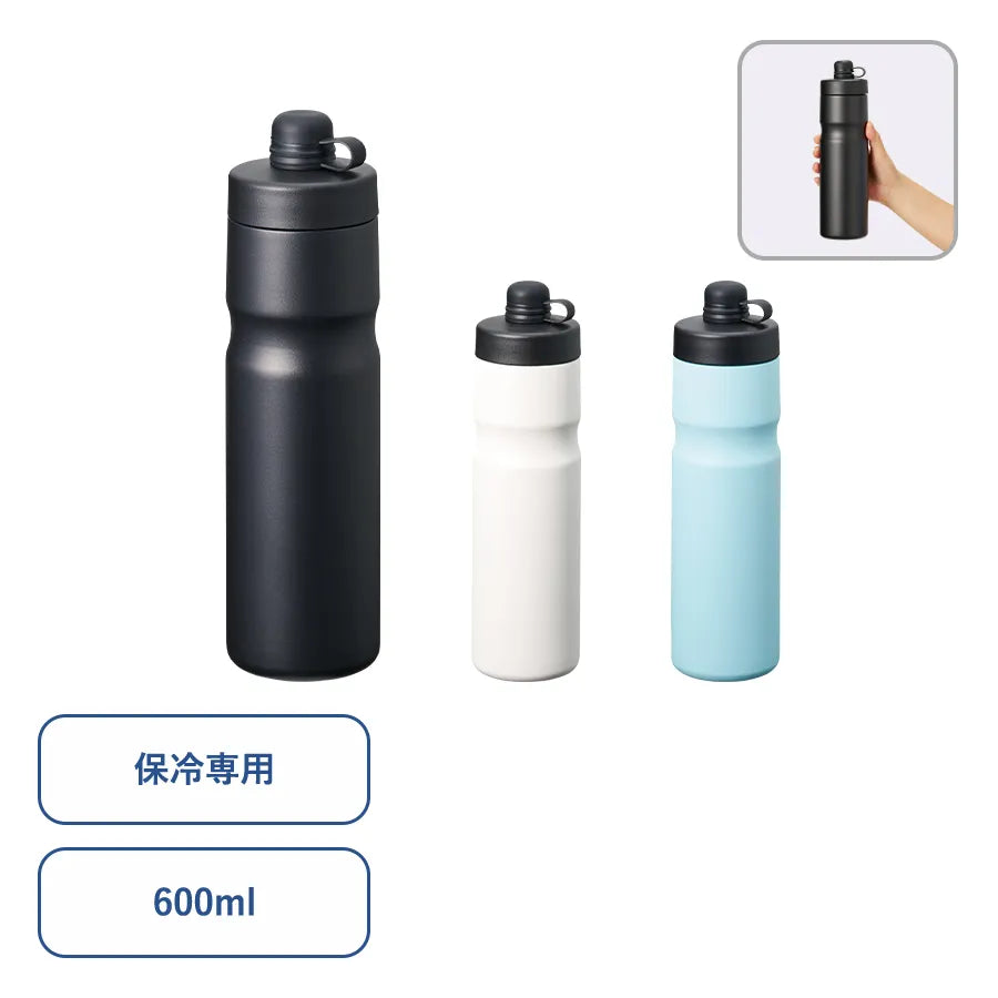 ステンレスサーモスポーツボトル600ml