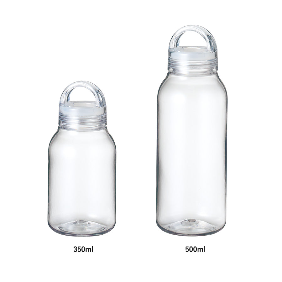 Handitクリアボトル350ml と500mlサイズ比較