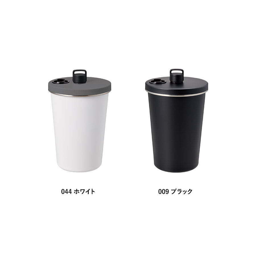 ストロー付ステンレスサーモタンブラー370ml