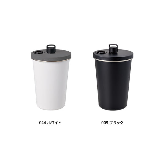 ストロー付ステンレスサーモタンブラー370ml