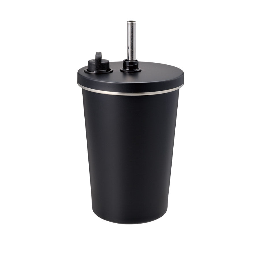 ストロー付ステンレスサーモタンブラー370ml