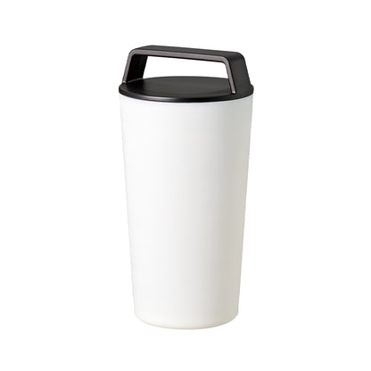 ハンドルサーモステンレスタンブラー460ml　マットホワイト