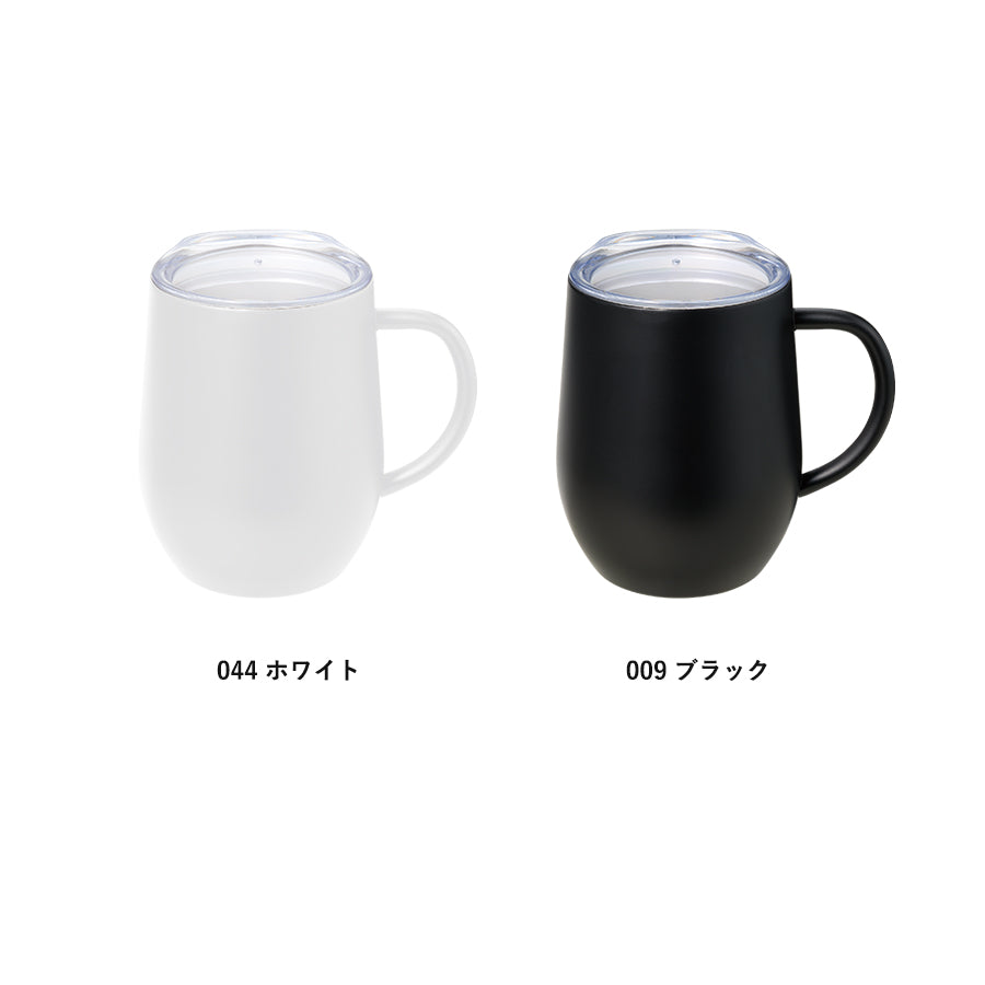 フタ付ラウンドボトムサーモステンレスマグ330ml