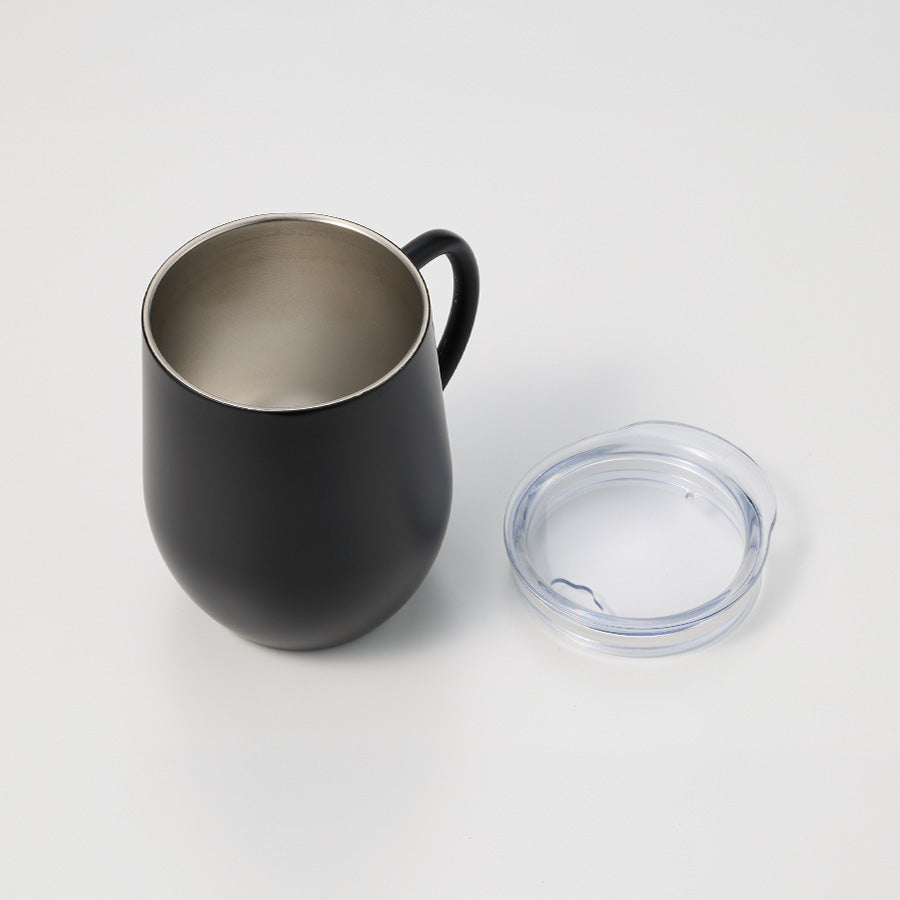 フタ付ラウンドボトムサーモステンレスマグ330ml