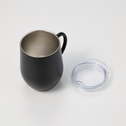 フタ付ラウンドボトムサーモステンレスマグ330ml