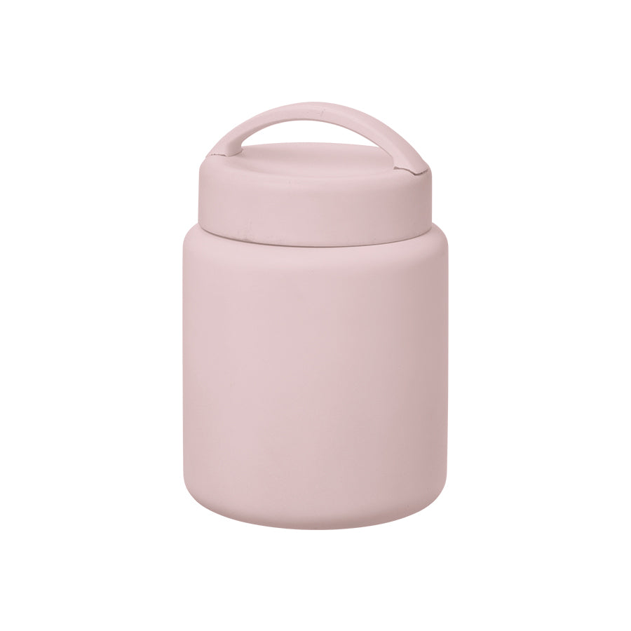 Handitサーモフードポット430ml　ピンクベージュ
