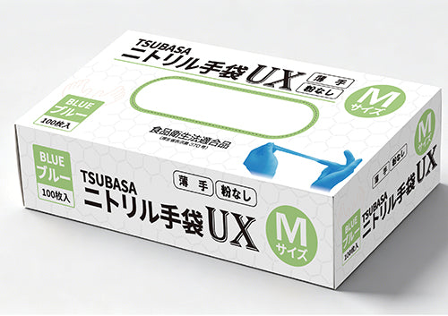 ニトリル手袋UX　Mサイズ