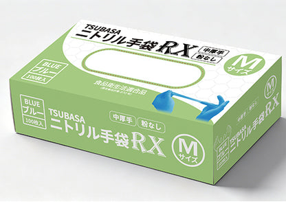 ニトリル手袋ＲＸ　Mサイズ